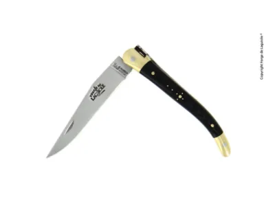 Taschenmesser, 9 cm, Griff aus schwarzer, gepresster Verbundfaser