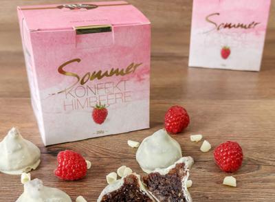 Sommer Konfekt Himbeer 250g