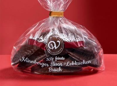 Elisen-Lebkuchen Bruch 500g schokoliert