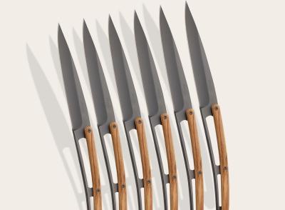 Tafelmesser Olivenholz