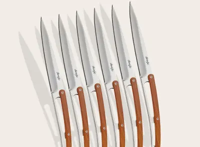 Tafelmesser Serrated Korallenholz