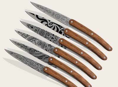 Brotzeitmesser Zebranoholz / Tattoos Aus Der Welt
