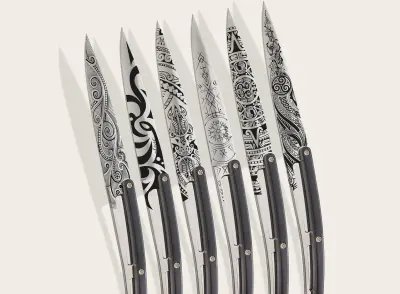 Tafelmesser Ebenholz / Tattoos Aus Der Welt