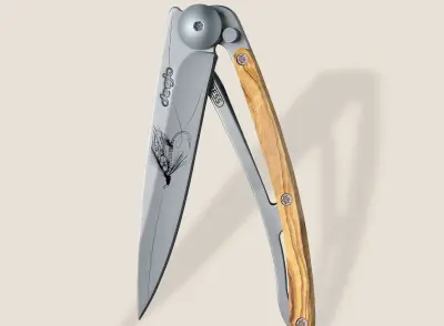 Olivenholz / Silver wilkinson