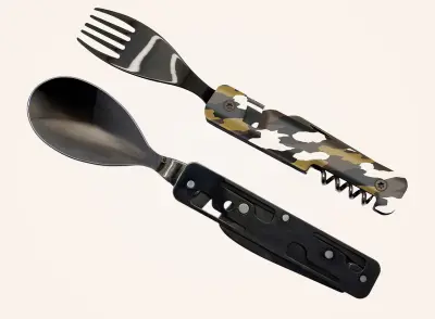 Akinod Multi Besteck 13:25  Camo grün