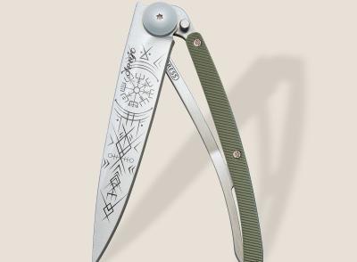 Khaki-Aluminium / Wikinger Vegvisir