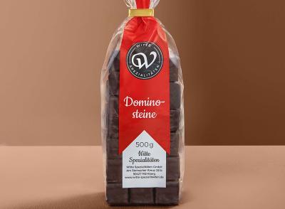 Dominosteine Zartbitter 500g