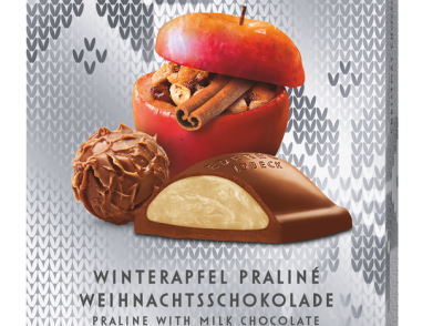 Weihnachtsschokolade »Winterapfel-Praliné« 100g