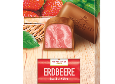 Pralinen »Erdbeere Basilikum« 100g