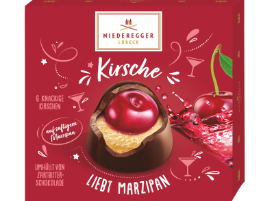 Pralinés » Kirsche liebt Marzipan « 108g