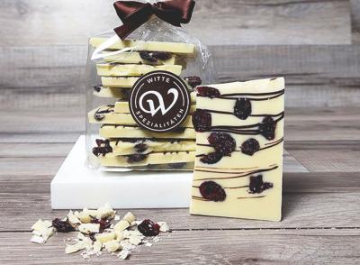 Bruch Weiße Schokolade mit Cranberry 250g