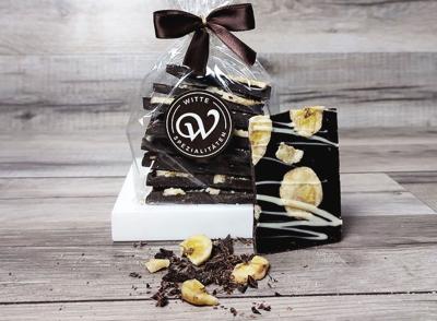 Bruch Zartbitter Schokolade mit Banane 250g