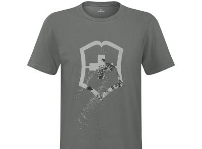 Victorinox Brand Kollektion, Mountain Grafik-T-Shirt