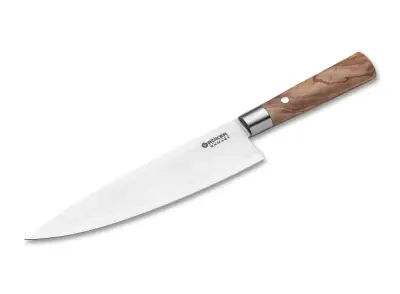 Böker Solingen Damast Olive Chefmesser Groß