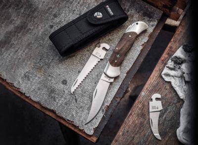 Böker Manufaktur Optima Walnuss Set II