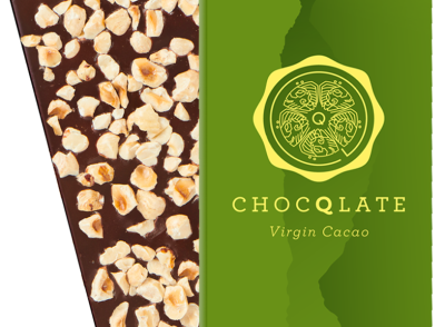 Haselnuss Schokolade 73% mit Virgin Cacao