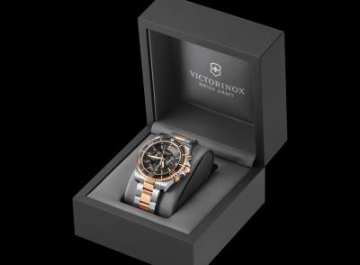 Maverick Chronograph silber rosegold