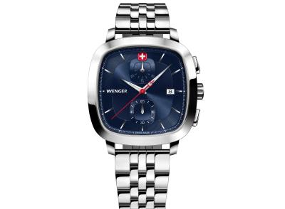 Vintage Classic Chrono blau